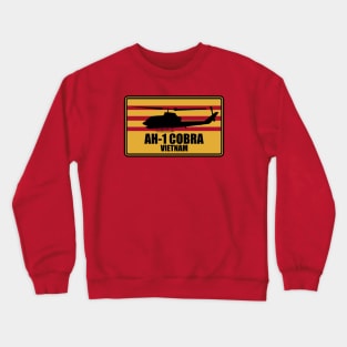 AH-1 Cobra Vietnam Patch Crewneck Sweatshirt